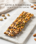 Croccante di mandorla bianca e pistacchio