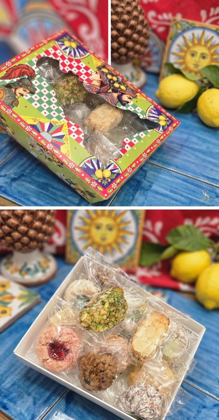 Box di pasta di mandorla Siciliana